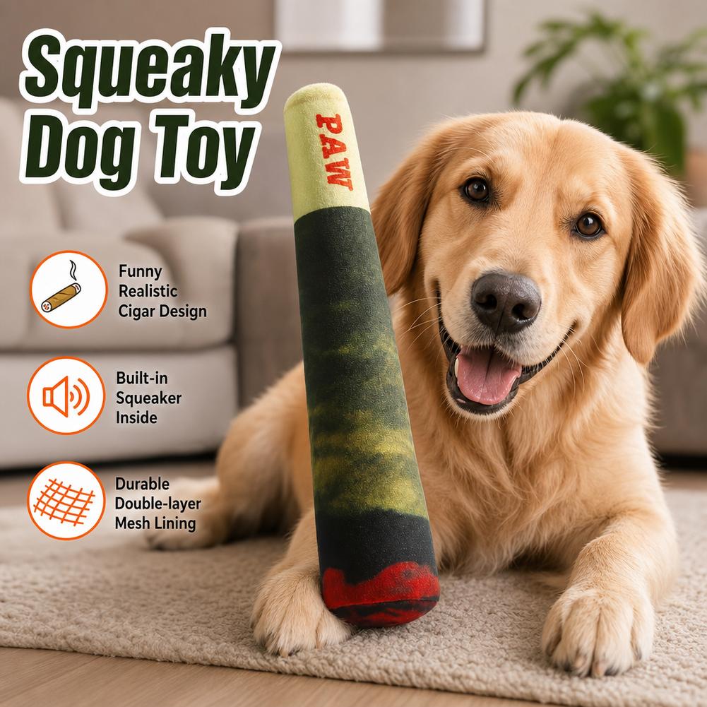 Interactive Squeaky Plush Dog Toy - Interactive Dog Joint Sound Puppy Toys