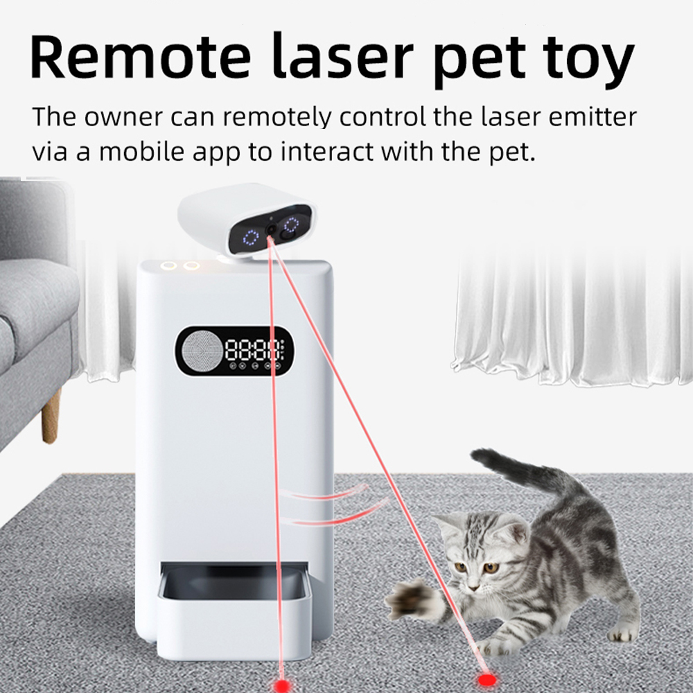 4K HD Smart AI Pet Camera Feed - Pet Feeders review and price