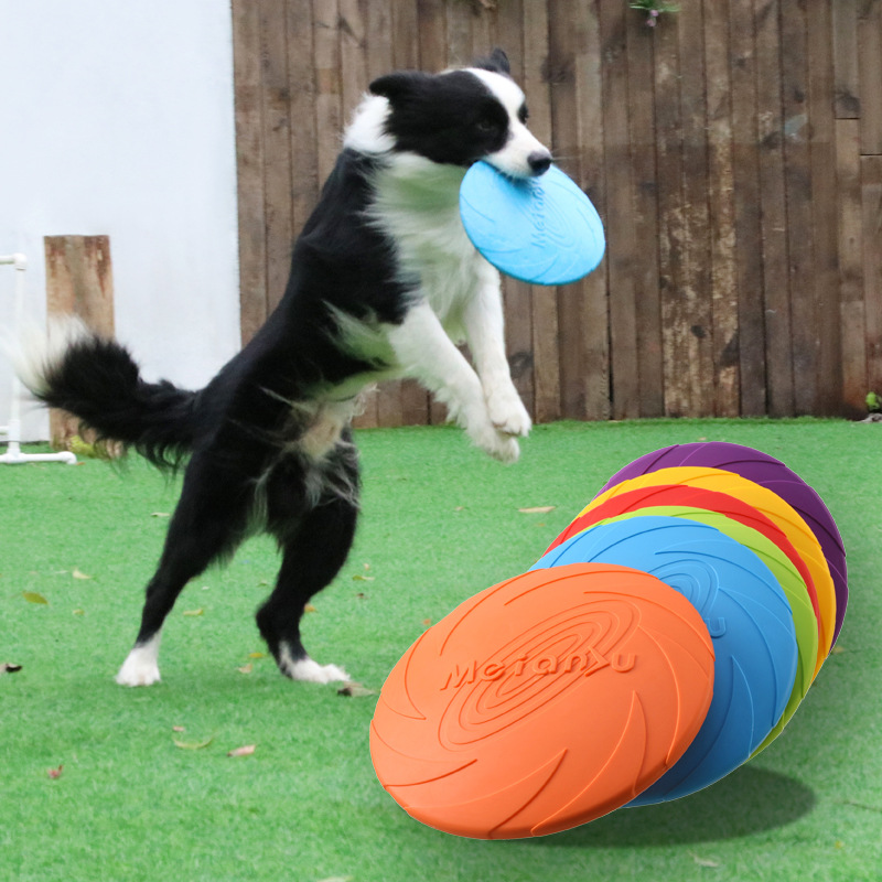 MeianjuBite Resistant Flying D - Flying Disc Dog Training Toy review and price
