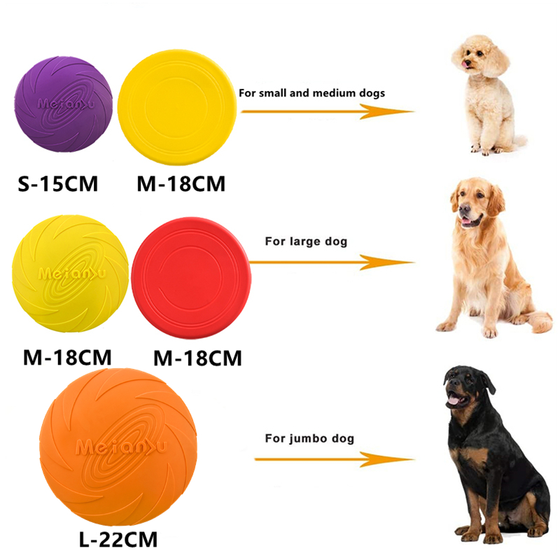 MeianjuBite Resistant Flying D - Flying Disc Dog Training Toy review and price