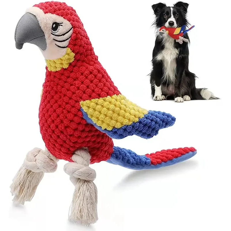 Squeaky Indestructible Plush P - Indestructible Dog Chew Toy review and price
