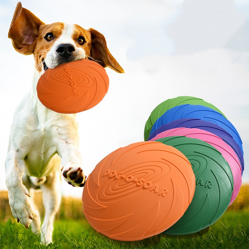 Interactive Silicone Flying Sa - Indestructible Dog Chew Toy review and price